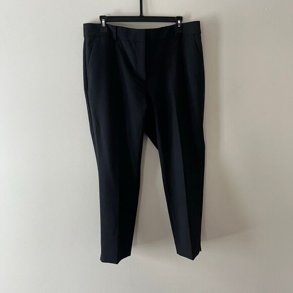 Talbots Hampshire Ankle Pant 14 Petite Black Cropped pants NWT - Picture 5 of 10